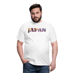 T-Shirt Japan "Bold Panorama" - Weiß