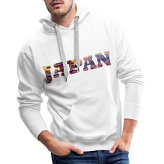 Hoodie Japan "Bold Panorama" - Weiß