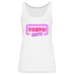 Tanktop Ladies Japan "Tokyo Nights" - Weiß