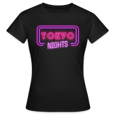 T-Shirt Ladies Japan "Tokyo Nights" - Schwarz