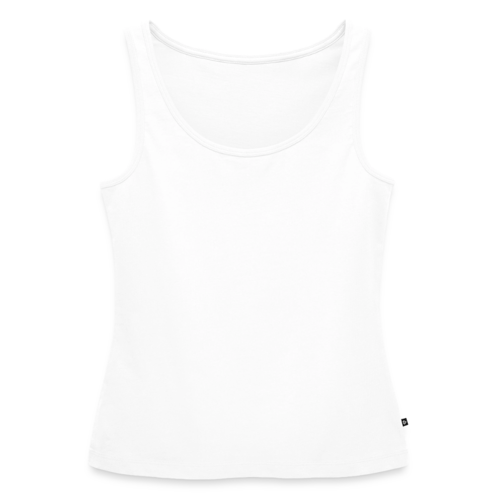 Tanktop Ladies Frankfurt (Main) "Bold GPS White" - Weiß