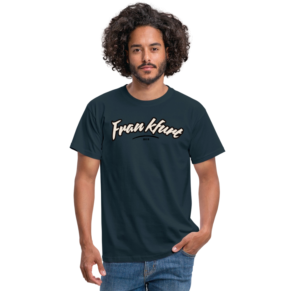 T-Shirt Frankfurt (Main) "Graffiti Tag" - Navy
