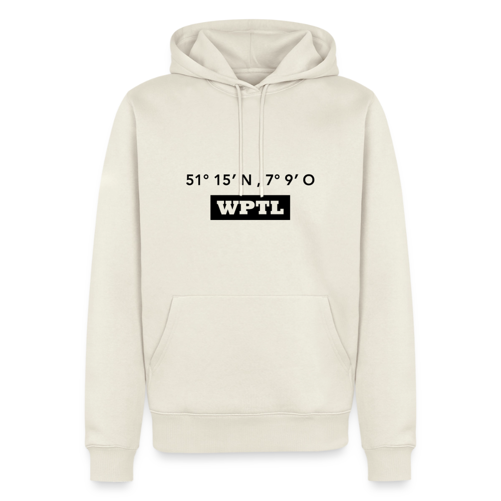 Hoodie WPTL "GPS" Dark Edition - Naturweiß