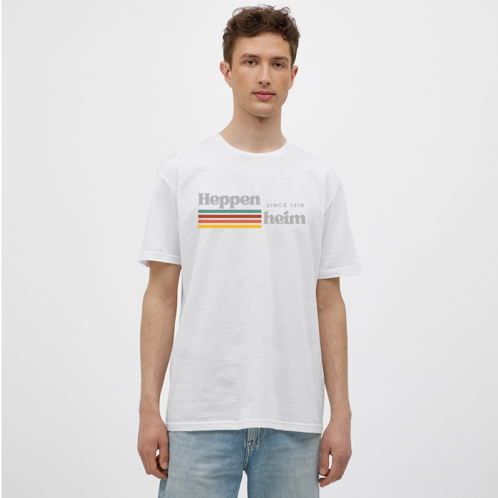 T-Shirt Heppenheim "Retro" - Weiß