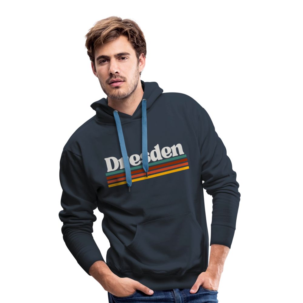 Hoodie Dresden "Retro" - Navy