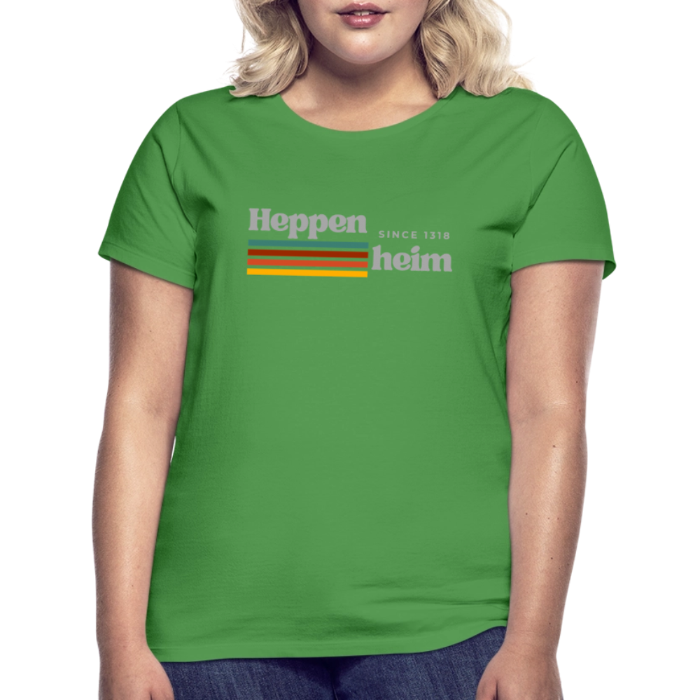 T-Shirt Ladies Heppenheim "Retro" - Kelly Green