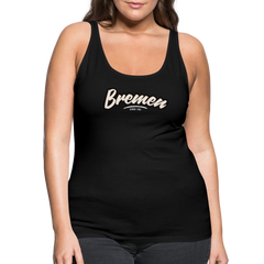 Tanktop Ladies Bremen "Graffiti Tag White" - Schwarz