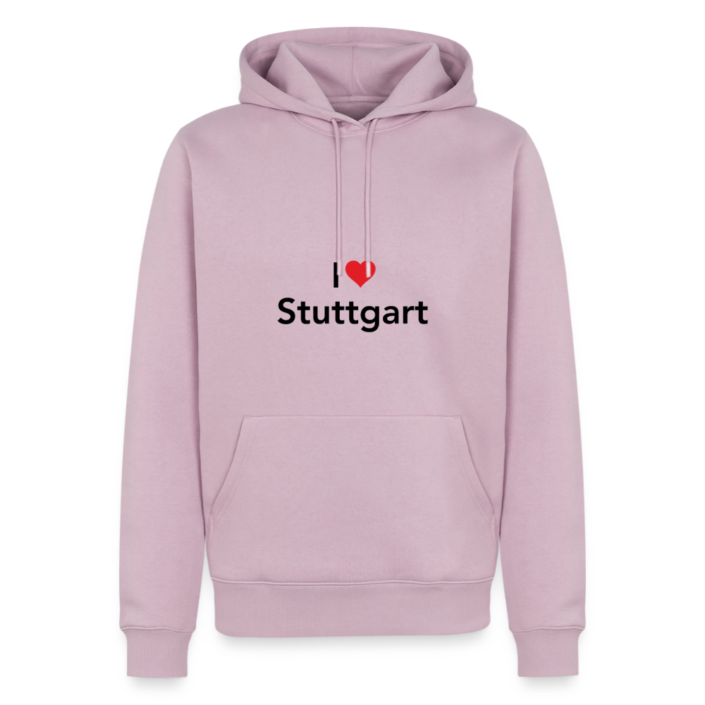Hoodie "I Love Stuttgart" Dark Edition - Altrosa