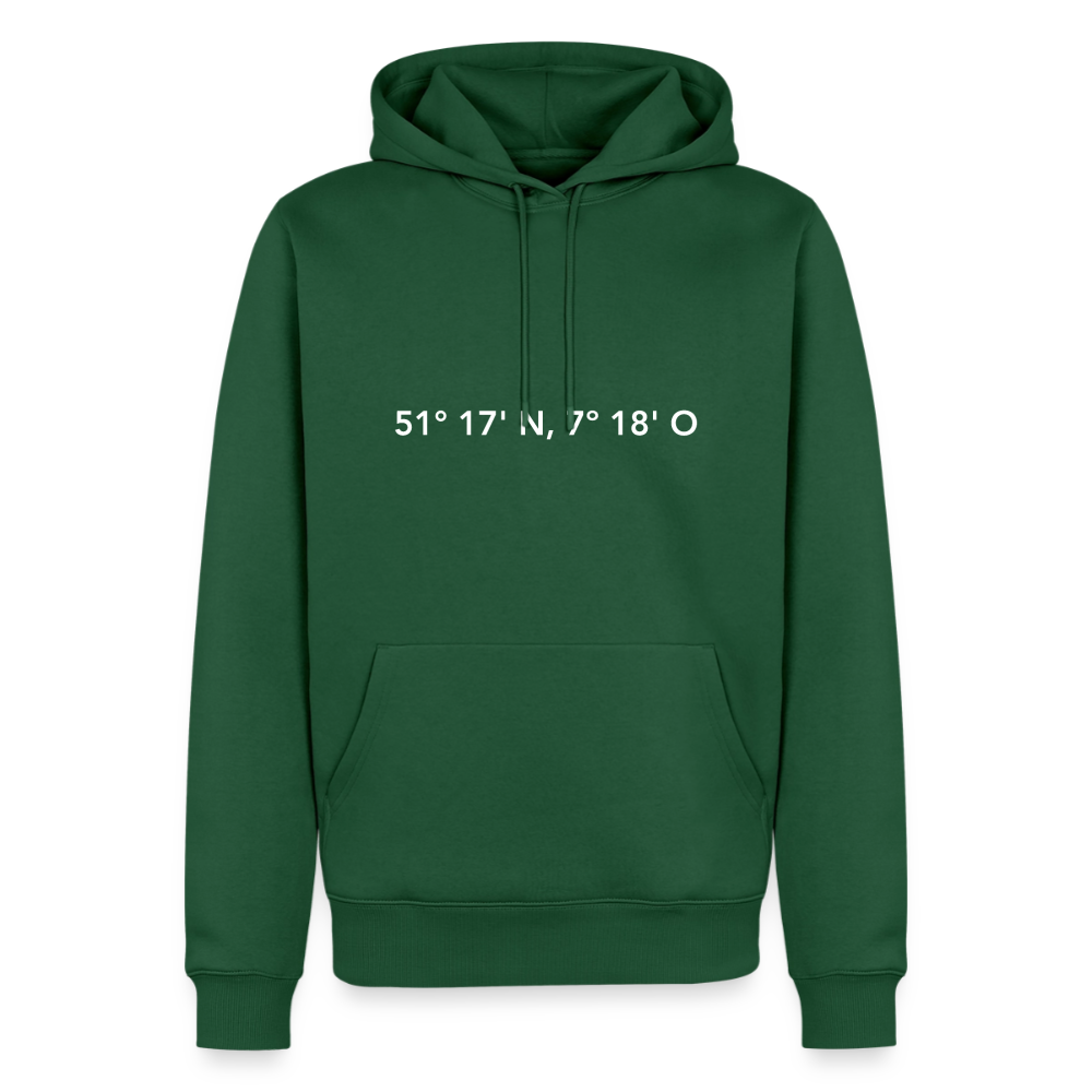 Hoodie Schwelm "GPS" Bright Edition - Flaschengrün