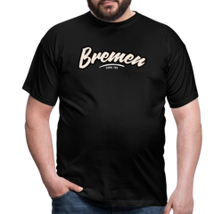 T-Shirt Bremen "Graffiti Tag White" - Schwarz