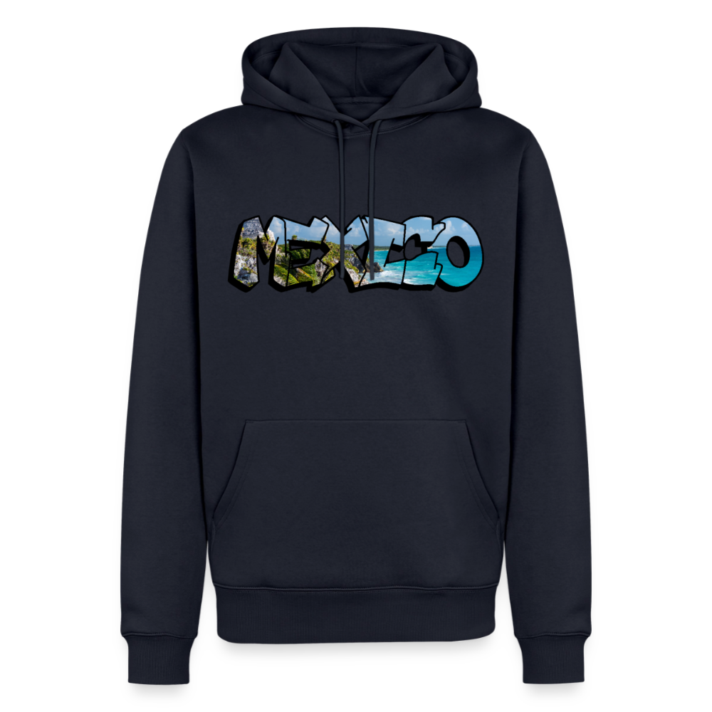 Hoodie Mexico Graffiti "Riviera" - Navy