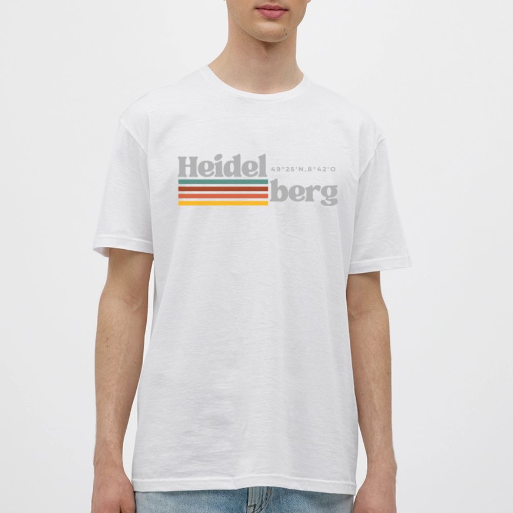 T-Shirt Heidelberg "Retro" - Weiß