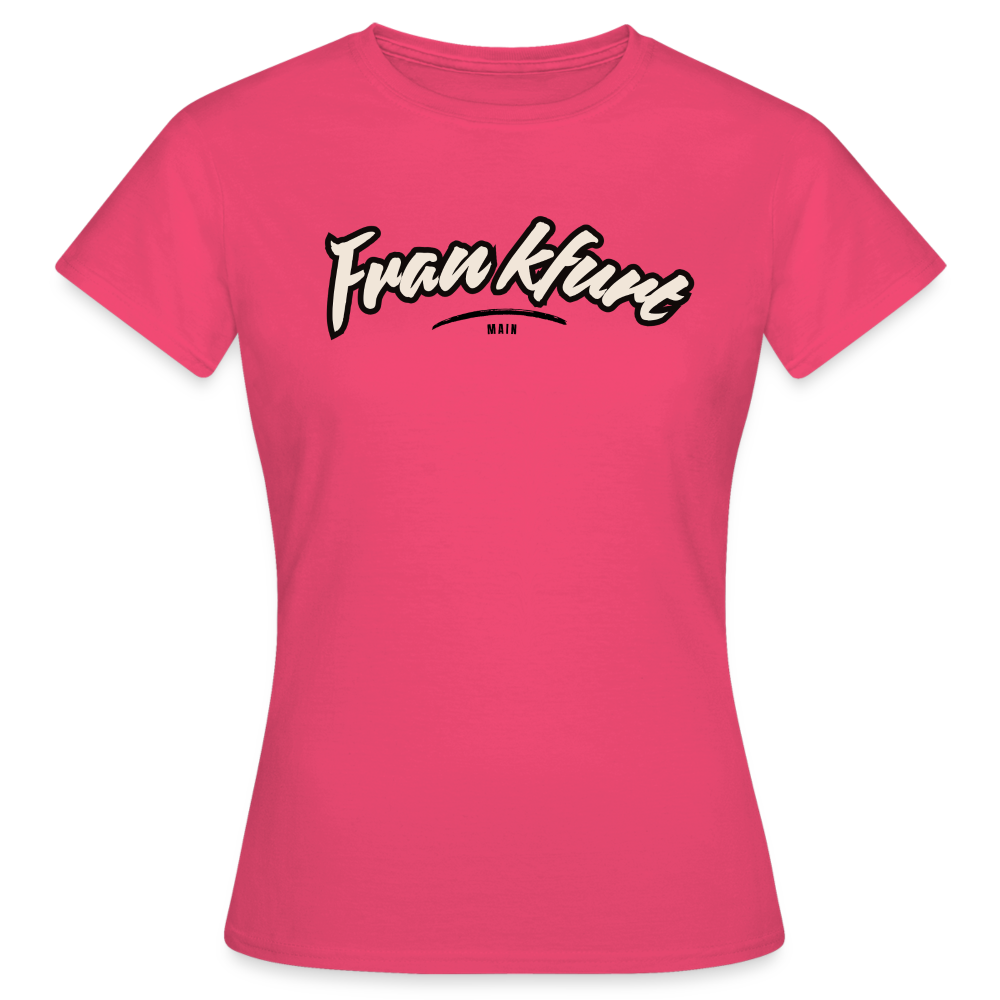 T-Shirt Ladies Frankfurt (Main) "Graffiti Tag" - Azalea