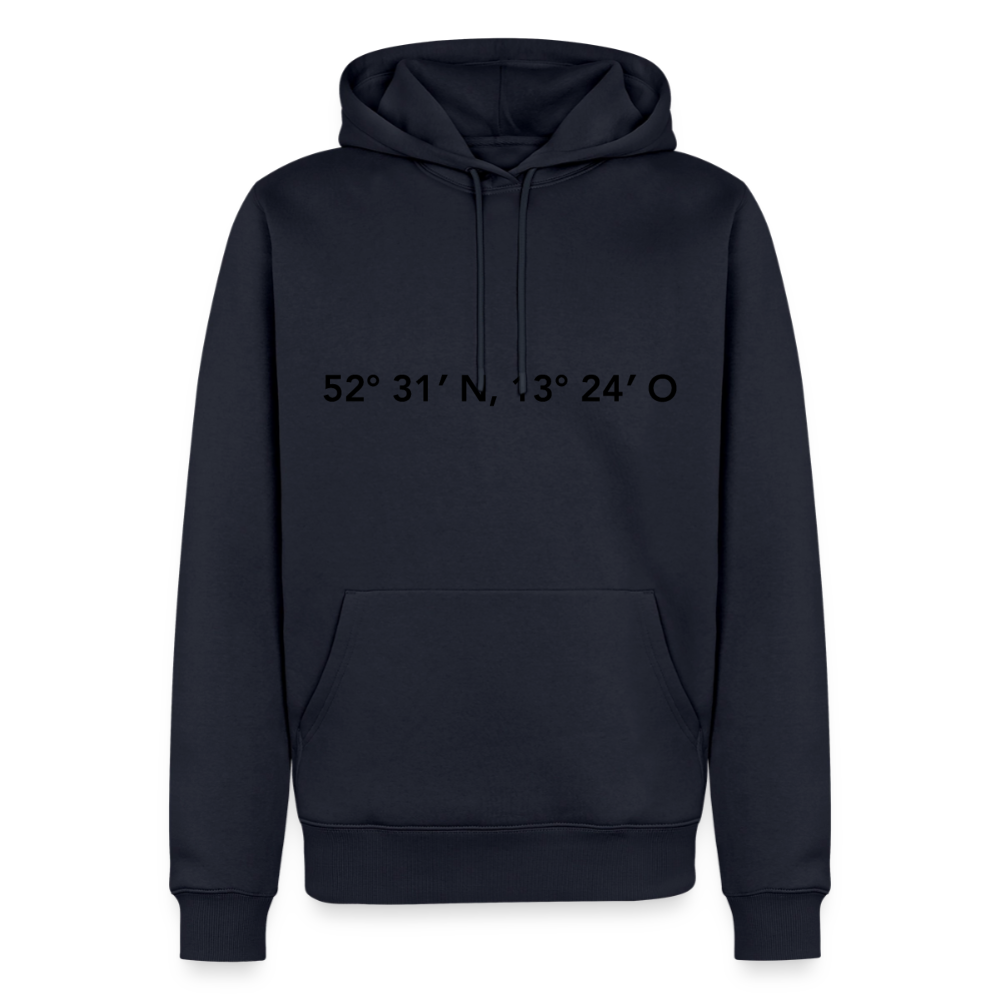 Hoodie Berlin "GPS" Dark Edition - Navy