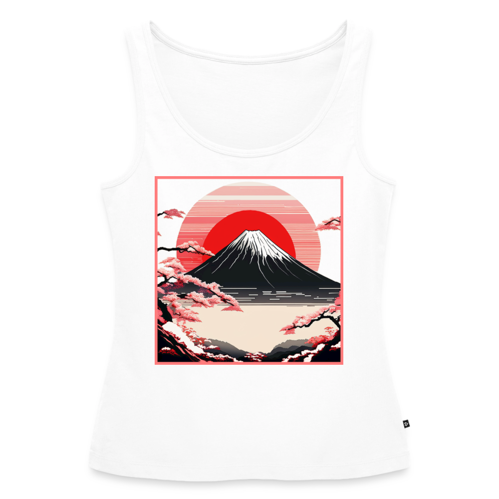 Tanktop Ladies Japan "Fuji" - Weiß