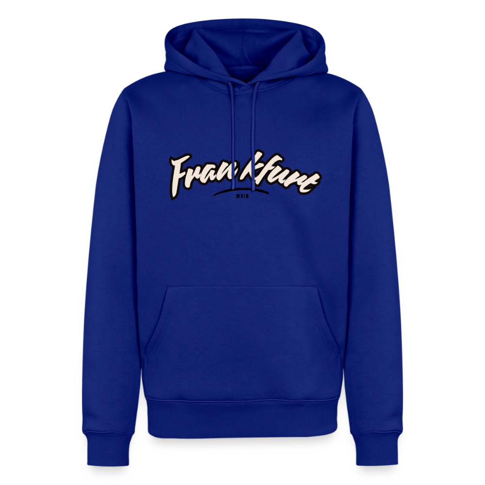 Hoodie Frankfurt (Main) "Graffiti Tag" - Royalblau