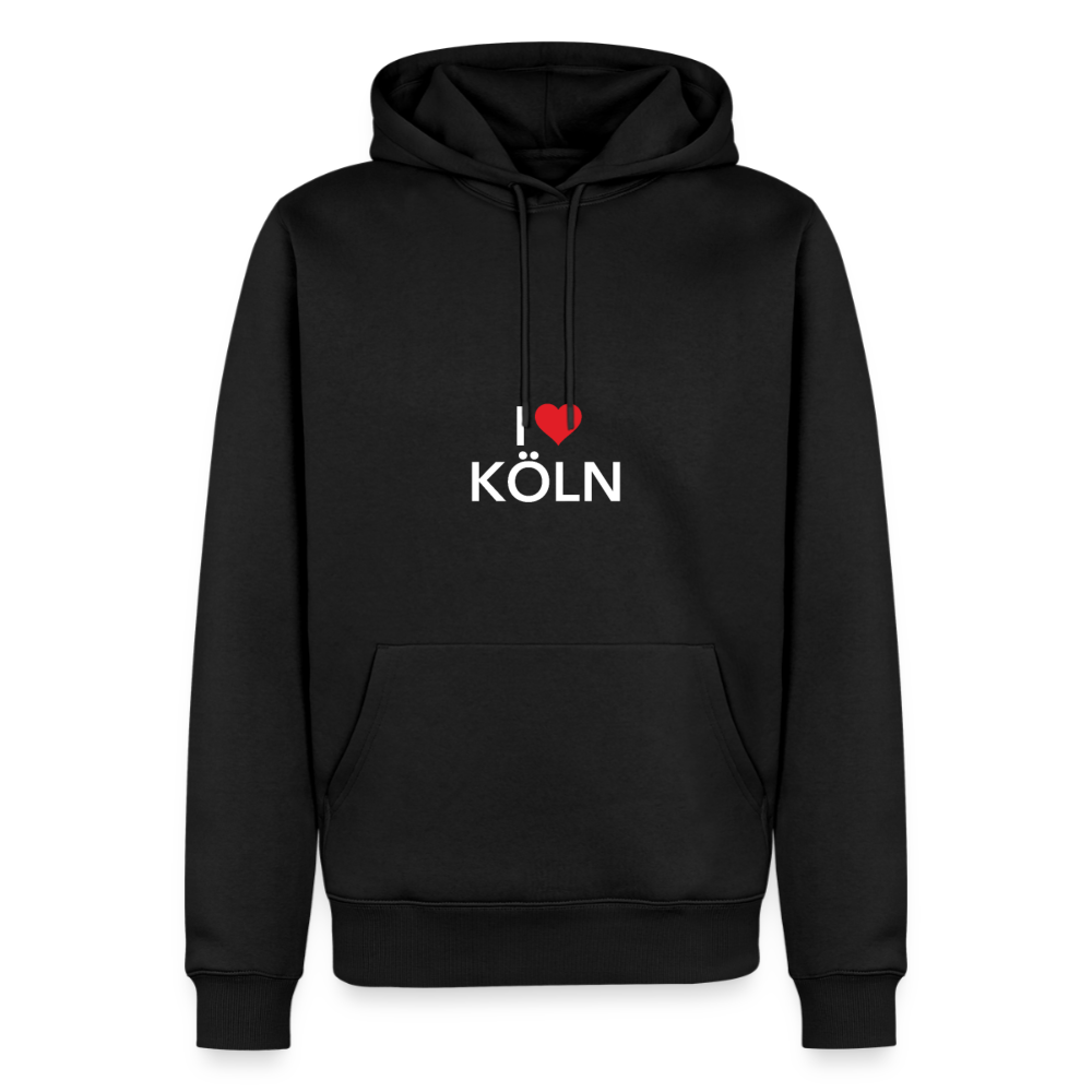 Hoodie "I Love Köln" Bright Edition - Schwarz
