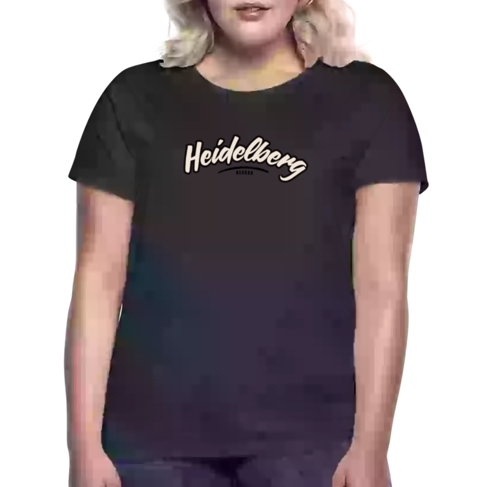 T-Shirt Ladies Heidelberg "Graffiti Tag" - Navy
