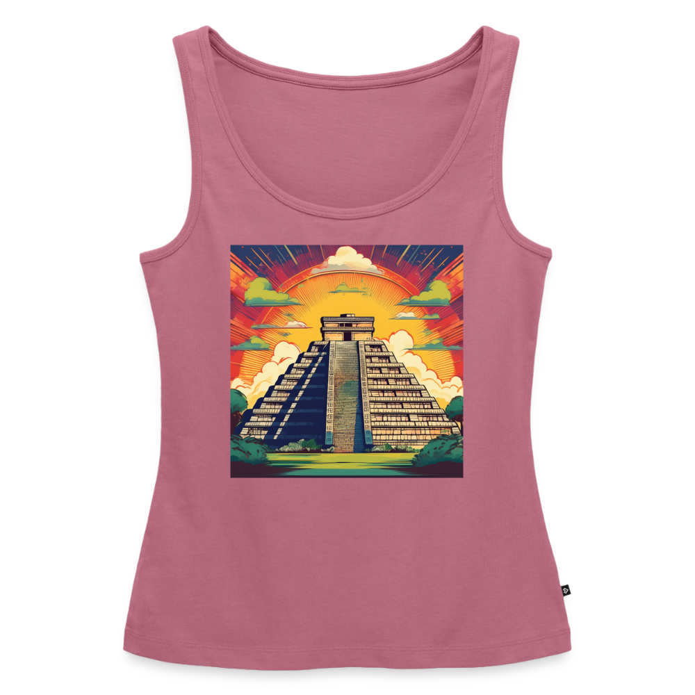 Tanktop Ladies Mexico "Pyramide" - Mauve