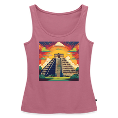Tanktop Ladies Mexico "Pyramide" - Mauve