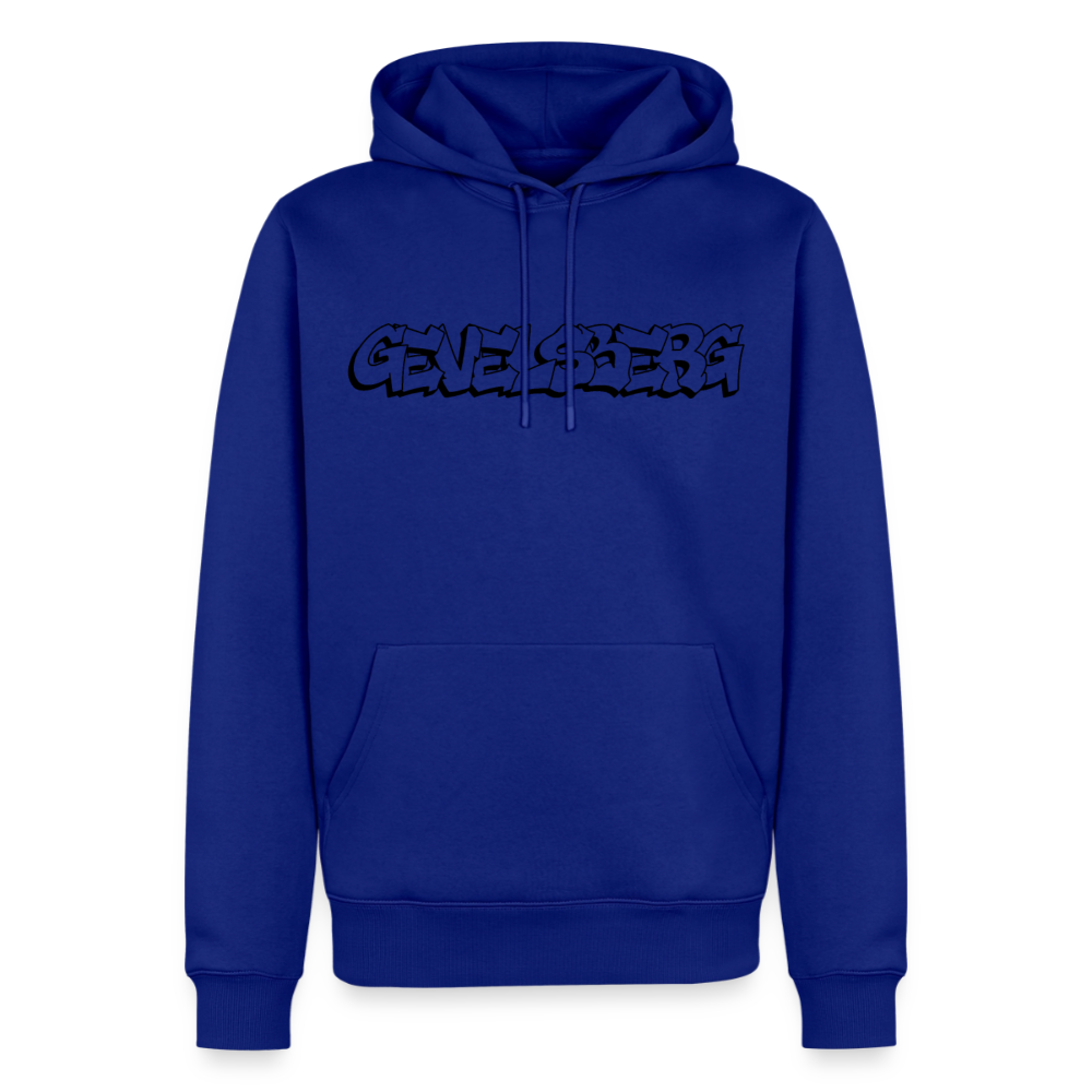 Hoodie Gevelsberg "Graffiti" Dark Edition - Royalblau