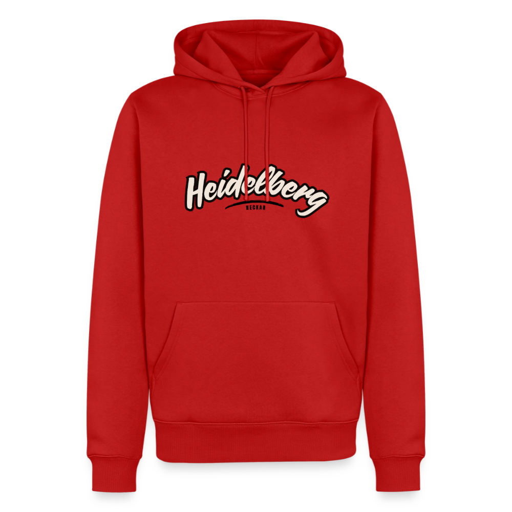 Hoodie Heidelberg "Graffiti Tag" - Rot