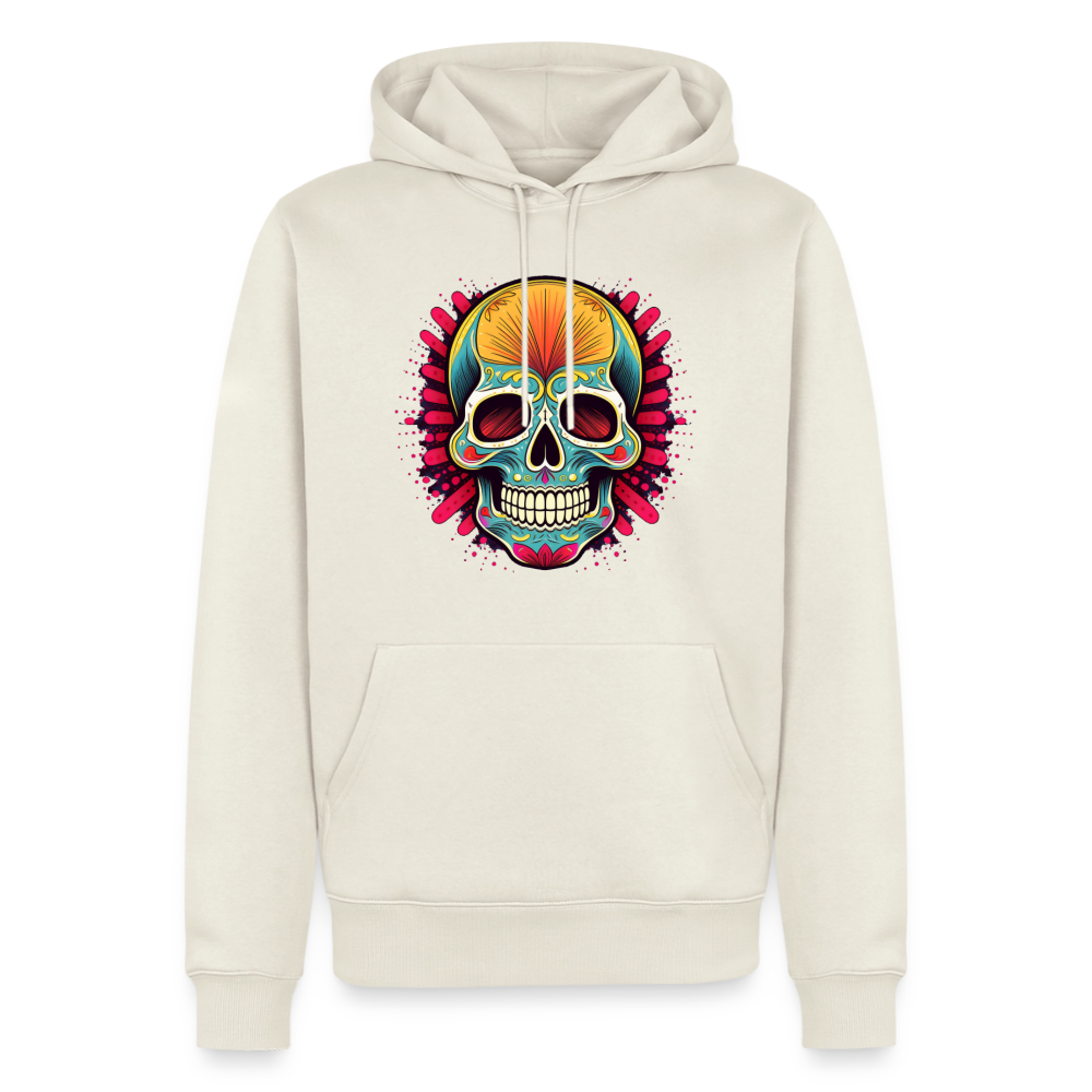 Hoodie Mexico "Mascarilla Craneo" - Naturweiß