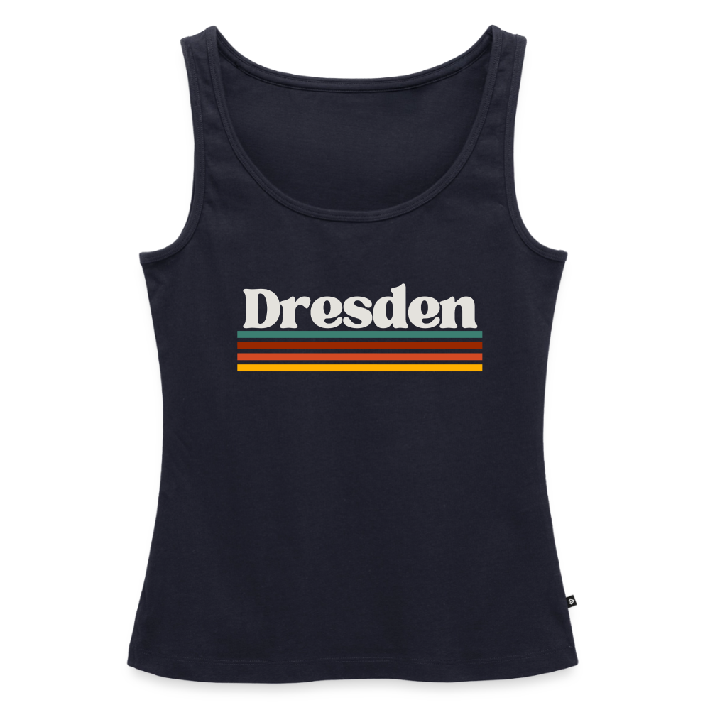 Tanktop Ladies Dresden "Retro" - Navy