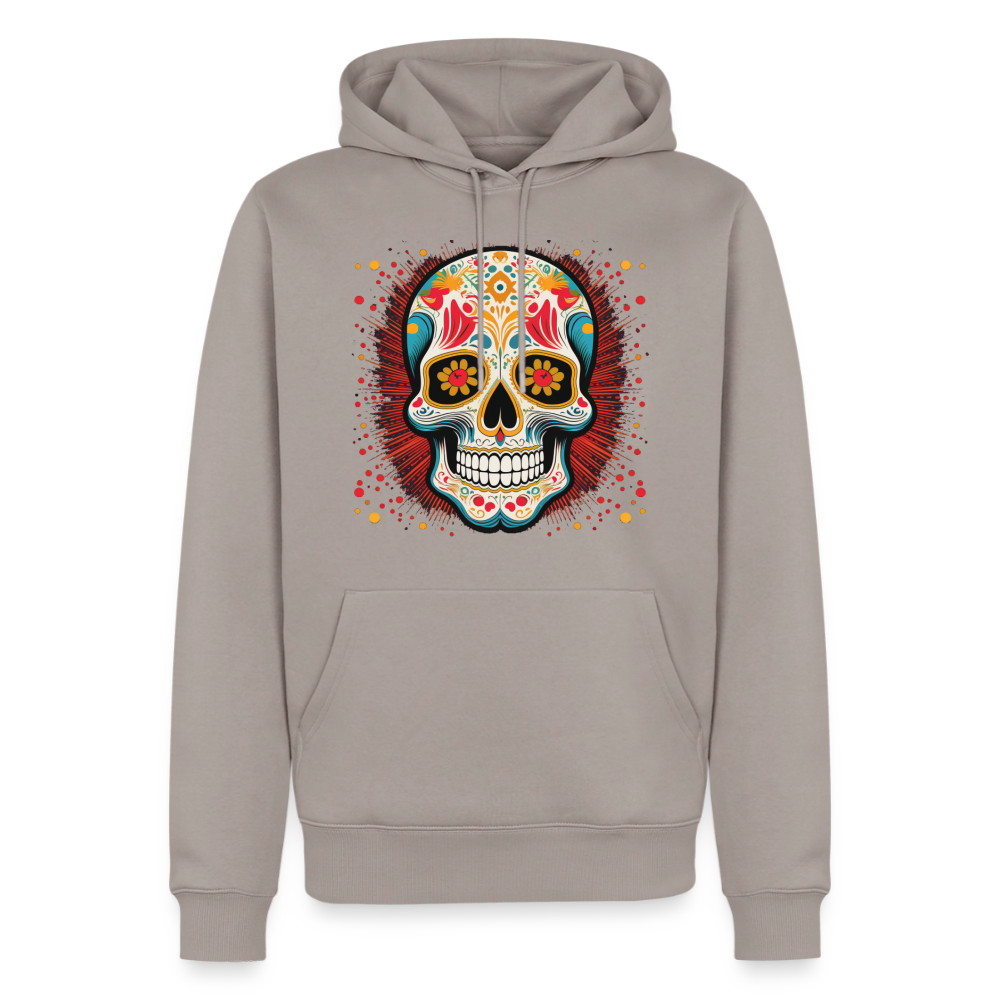 Hoodie Mexico "Craneo Dos" - Taupe
