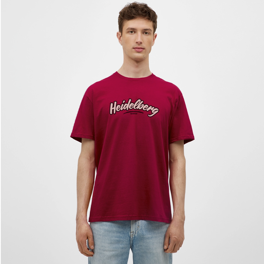 T-Shirt Heidelberg "Graffiti Tag" - Ziegelrot
