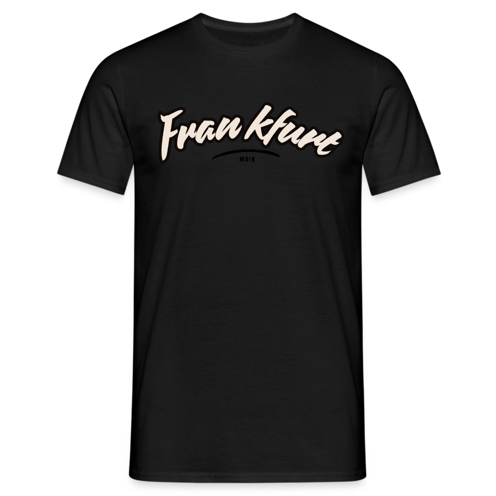 T-Shirt Frankfurt (Main) "Graffiti Tag" - Schwarz