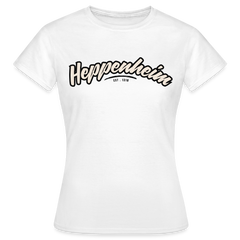 T-Shirt Ladies Heppenheim "Graffiti Tag" - Weiß