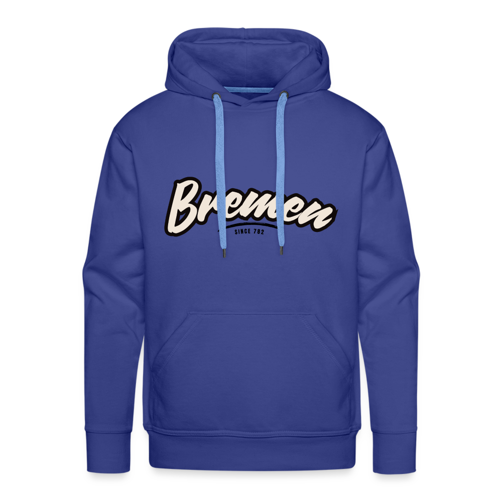 Hoodie Bremen "Graffiti Tag" - Königsblau