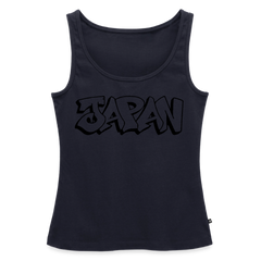 Tanktop Ladies Japan Graffiti "JP Plain" - Navy