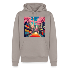 Hoodie Japan "Tokyo" - Taupe