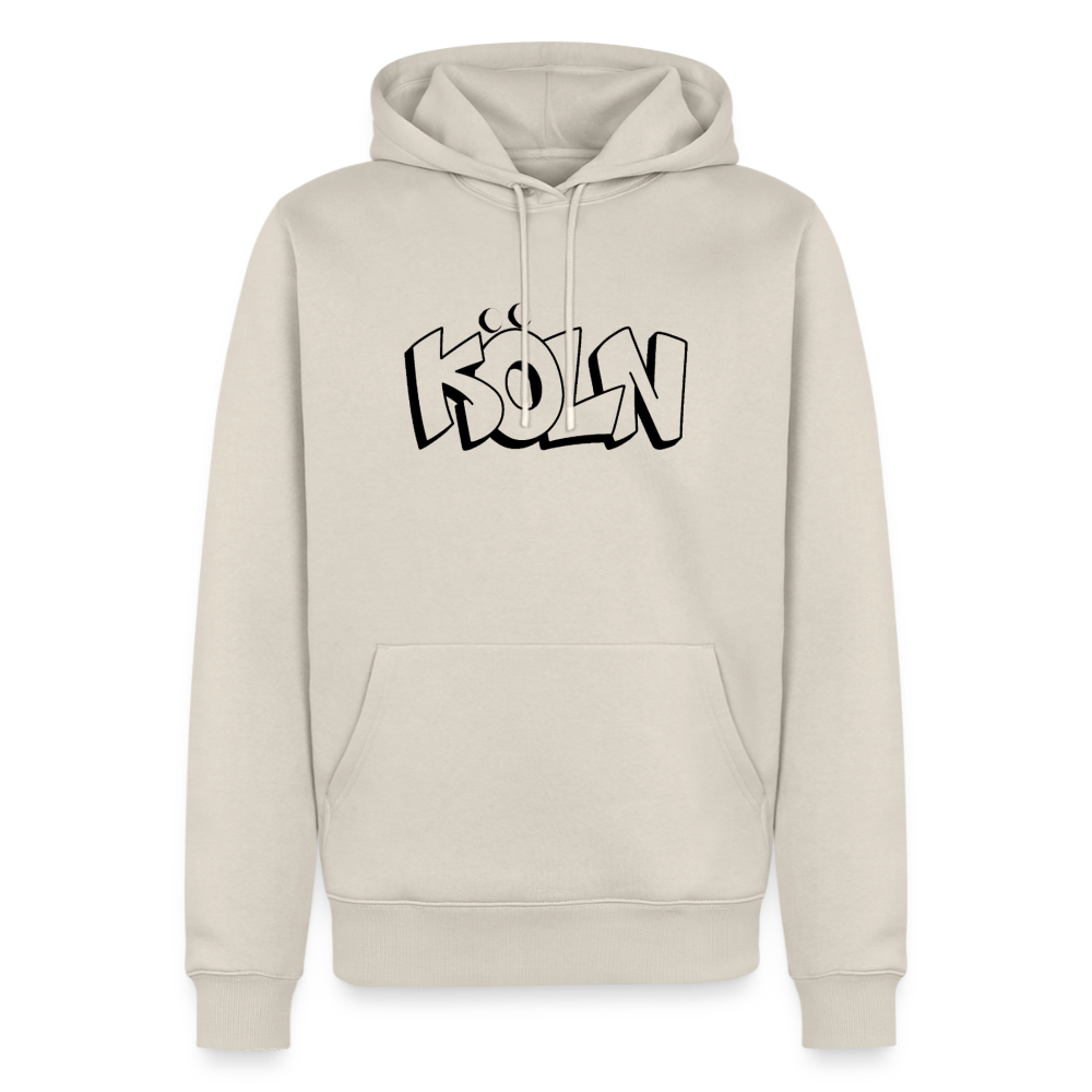 Hoodie Köln "Graffiti" Dark Edition - Beige