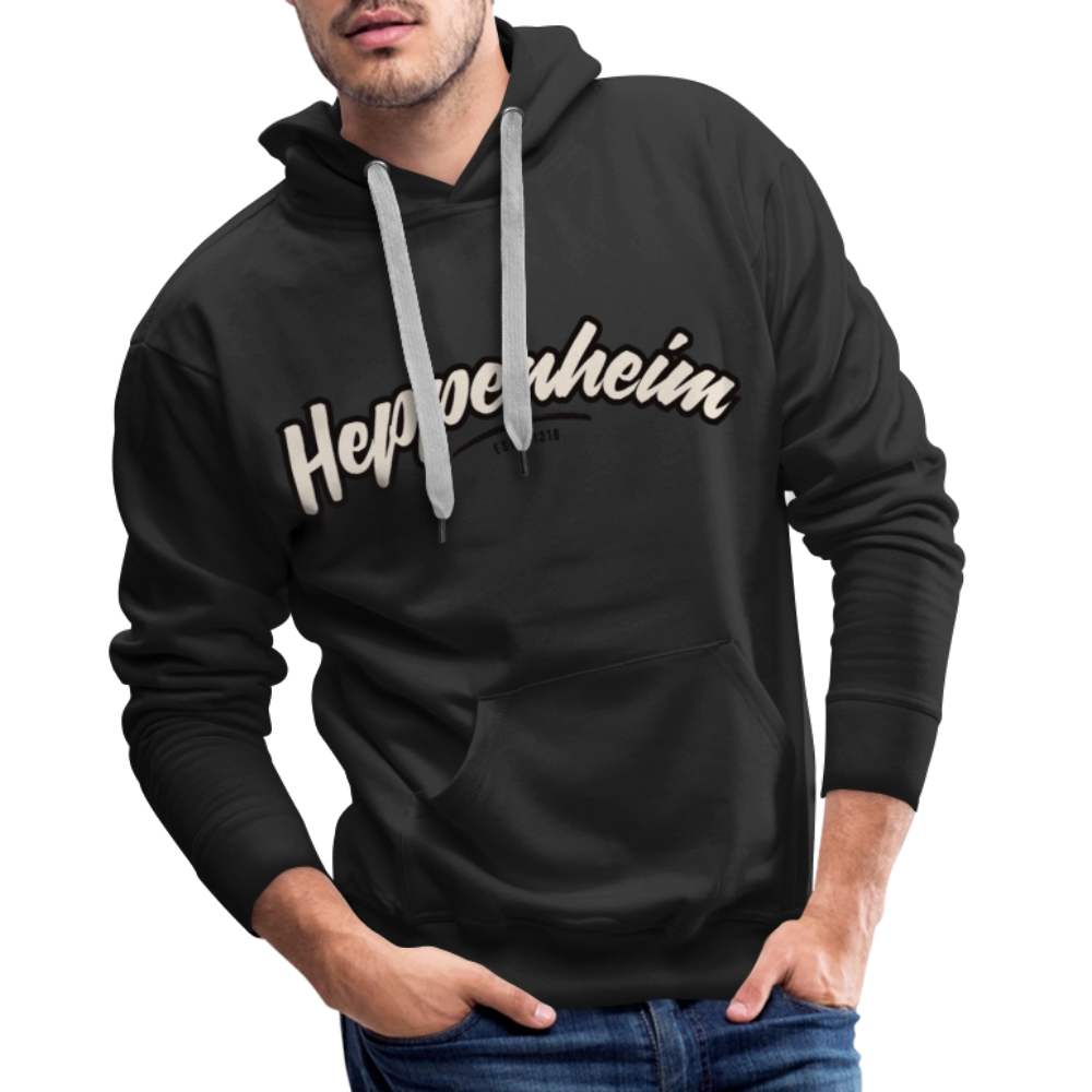 Hoodie Heppenheim "Graffiti Tag" - Schwarz