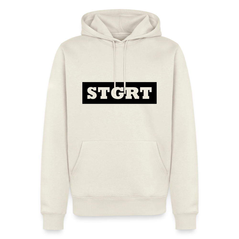 Hoodie Stuttgart "STGRT" Dark Edition - Naturweiß