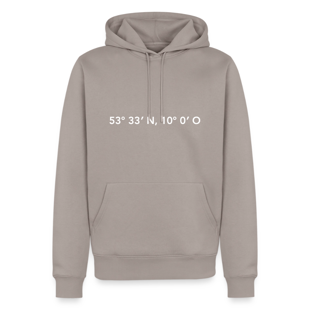 Hoodie Hamburg "GPS" Bright Edition - Taupe