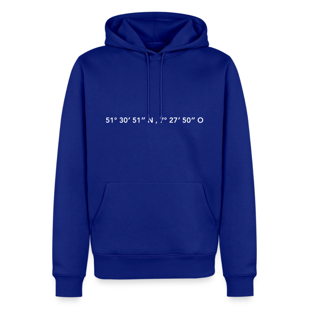 Hoodie Dortmund "GPS" Bright Edition - Royalblau