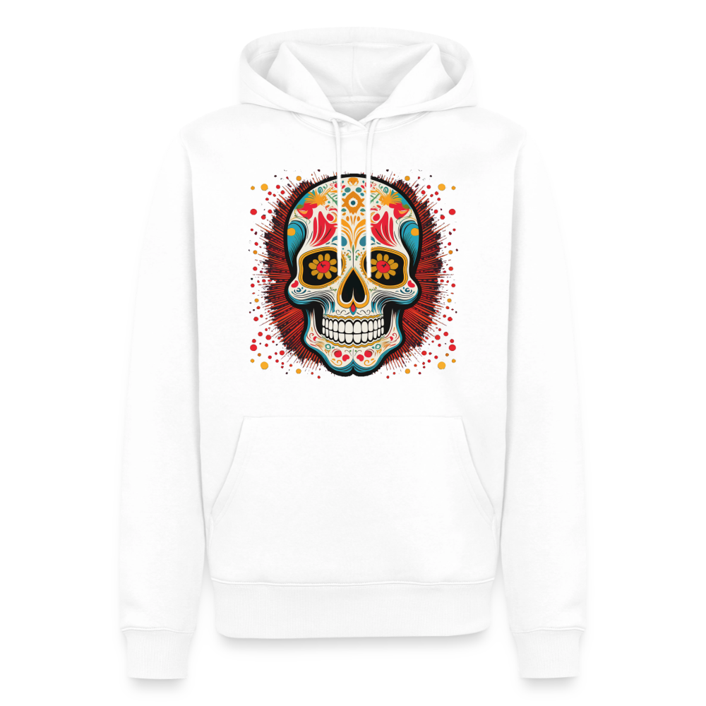 Hoodie Mexico "Craneo Dos" - Weiß