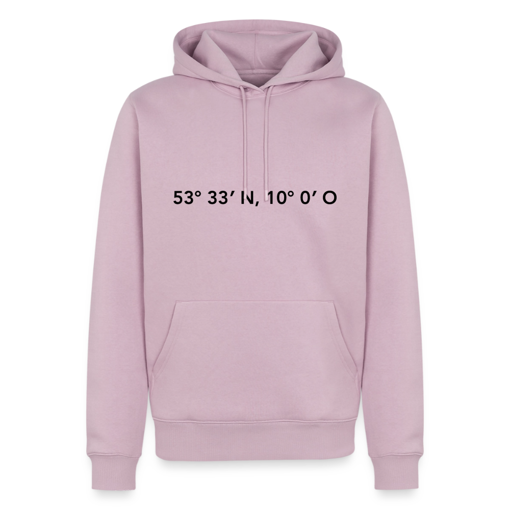 Hoodie Hamburg "GPS" Dark Edition - Altrosa