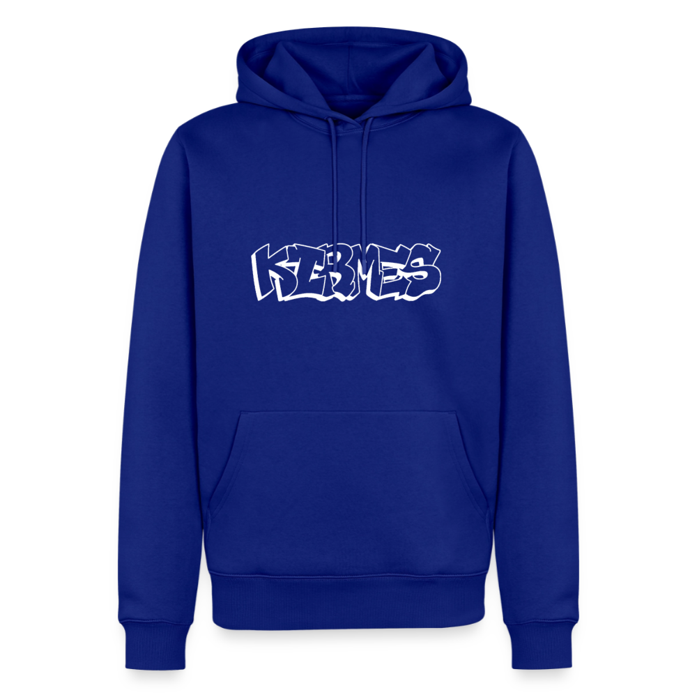Hoodie Kirmes "Graffiti" Bright Edition - Royalblau