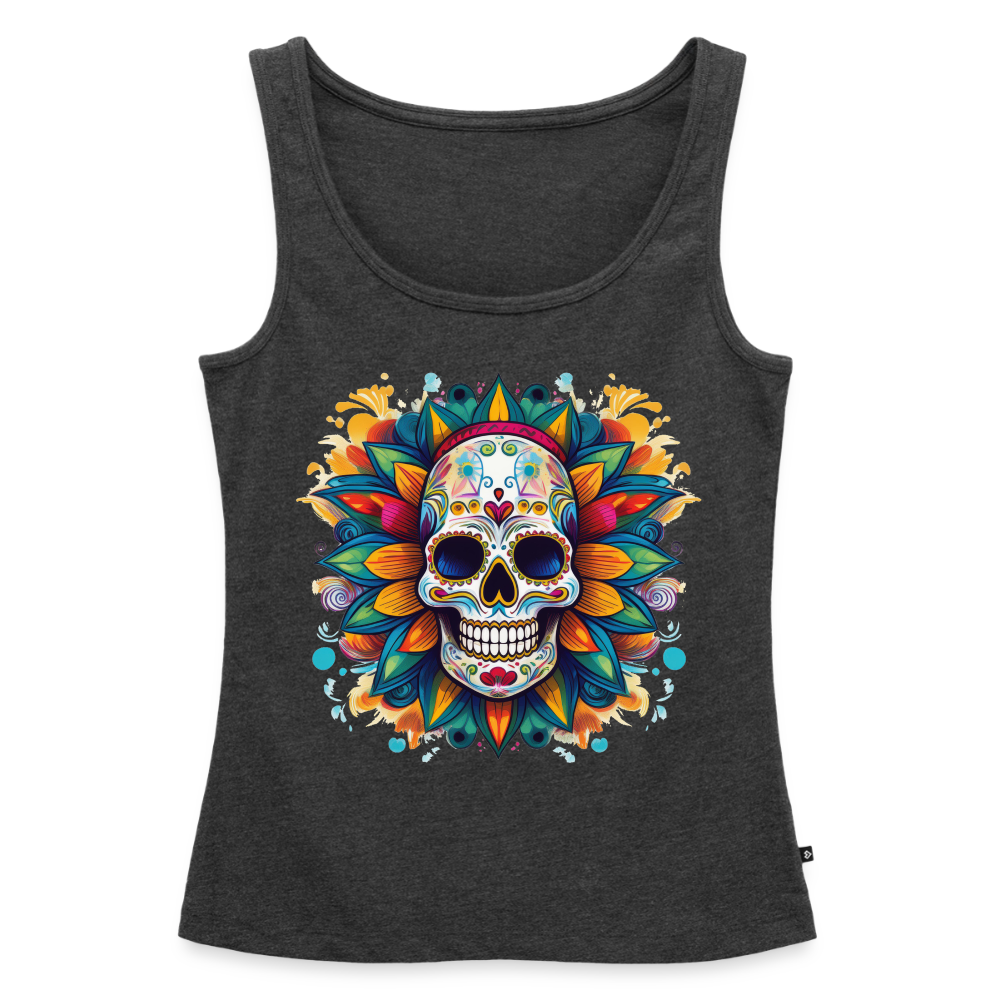 Tanktop Ladies Mexico "Mascarilla" - Anthrazit meliert