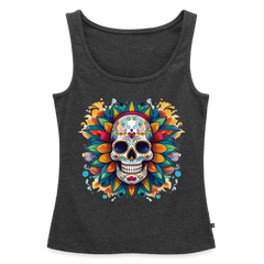 Tanktop Ladies Mexico "Mascarilla" - Anthrazit meliert