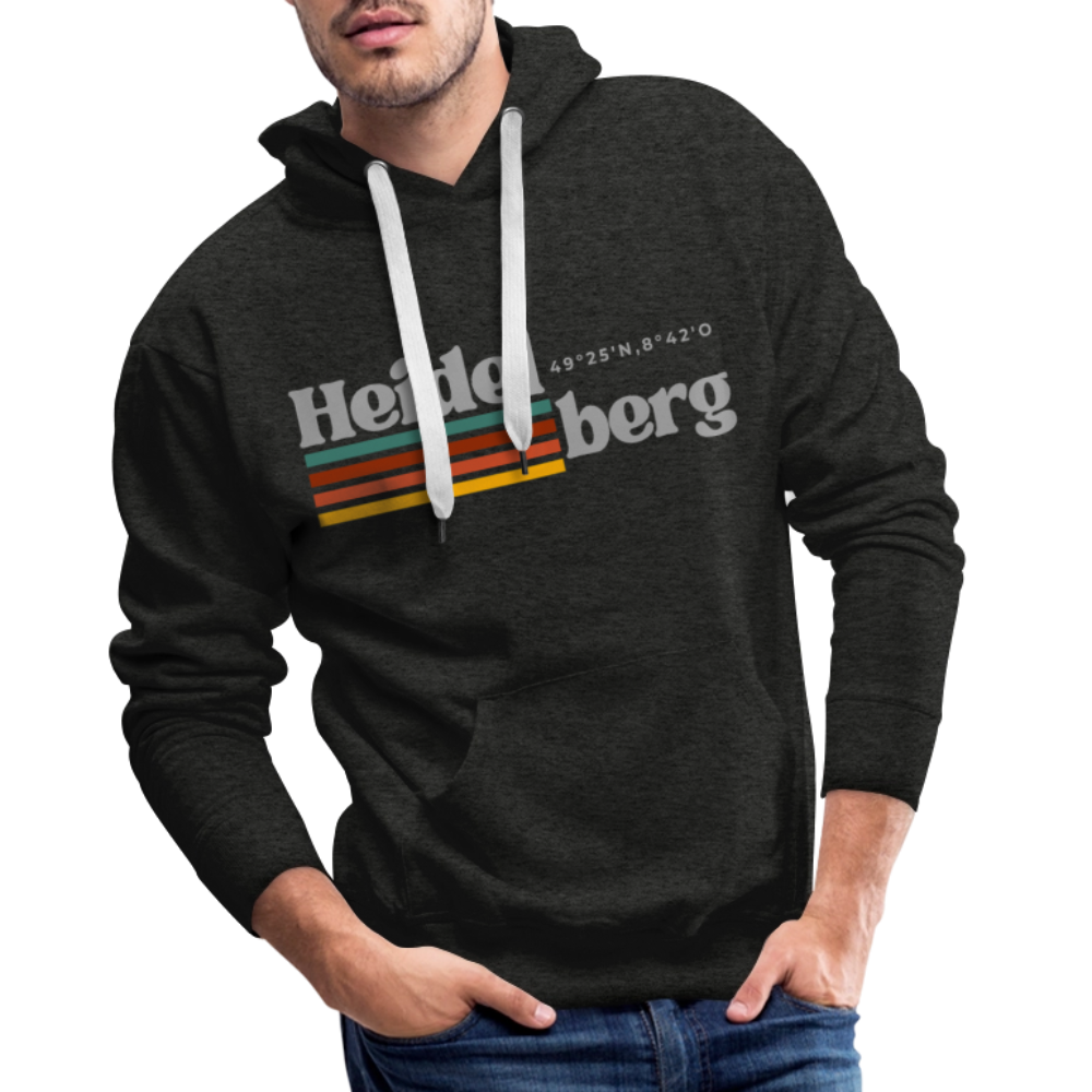 Hoodie Heidelberg "Retro" - Anthrazit