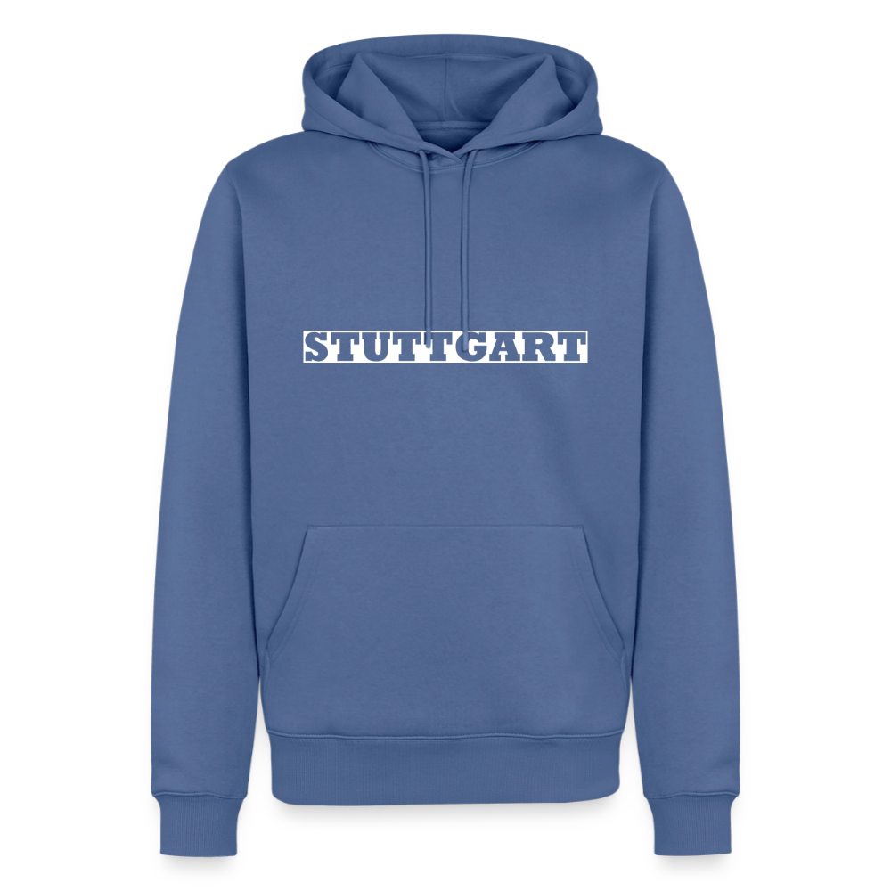 Hoodie Stuttgart "Bold" Bright Edition - Taubenblau