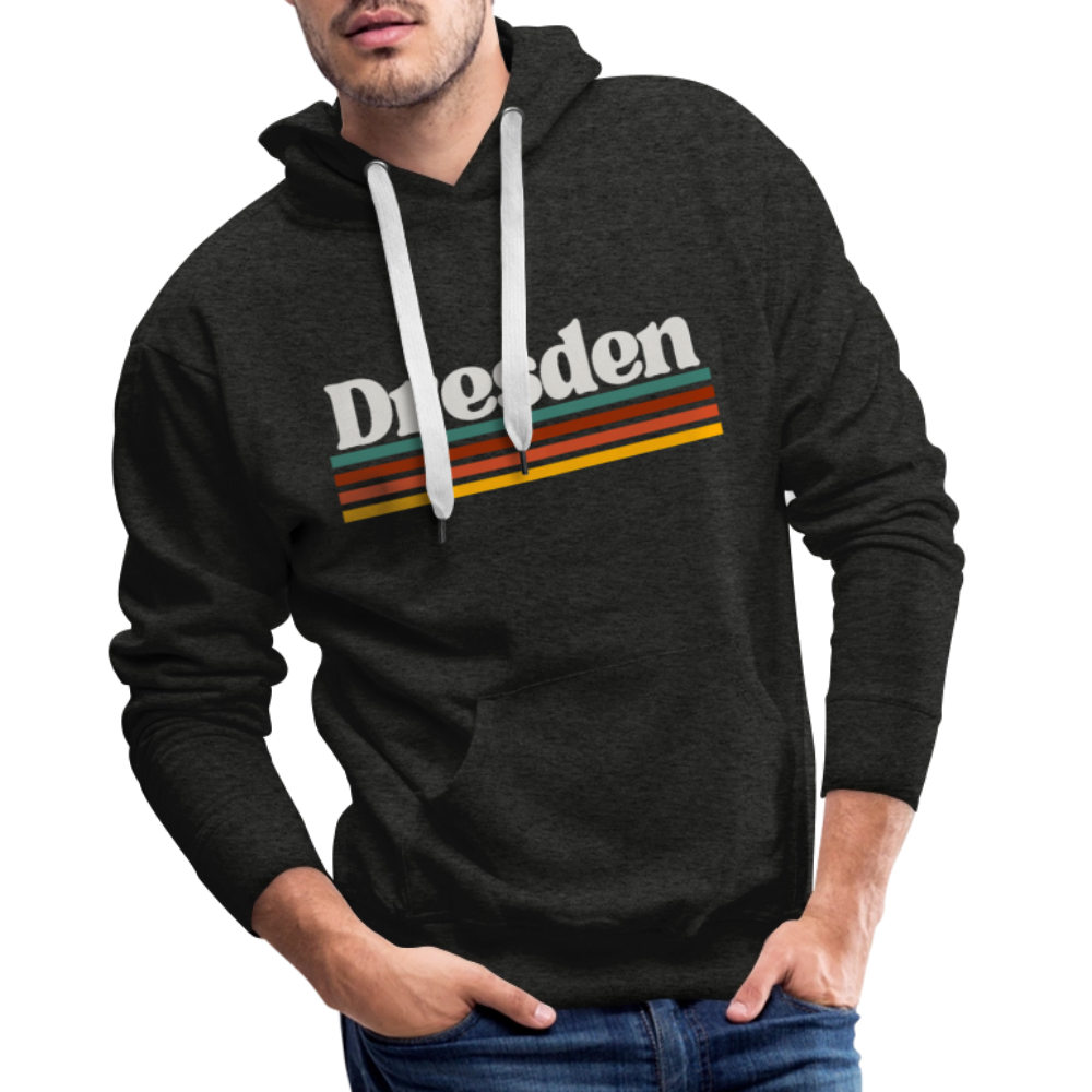Hoodie Dresden "Retro" - Anthrazit