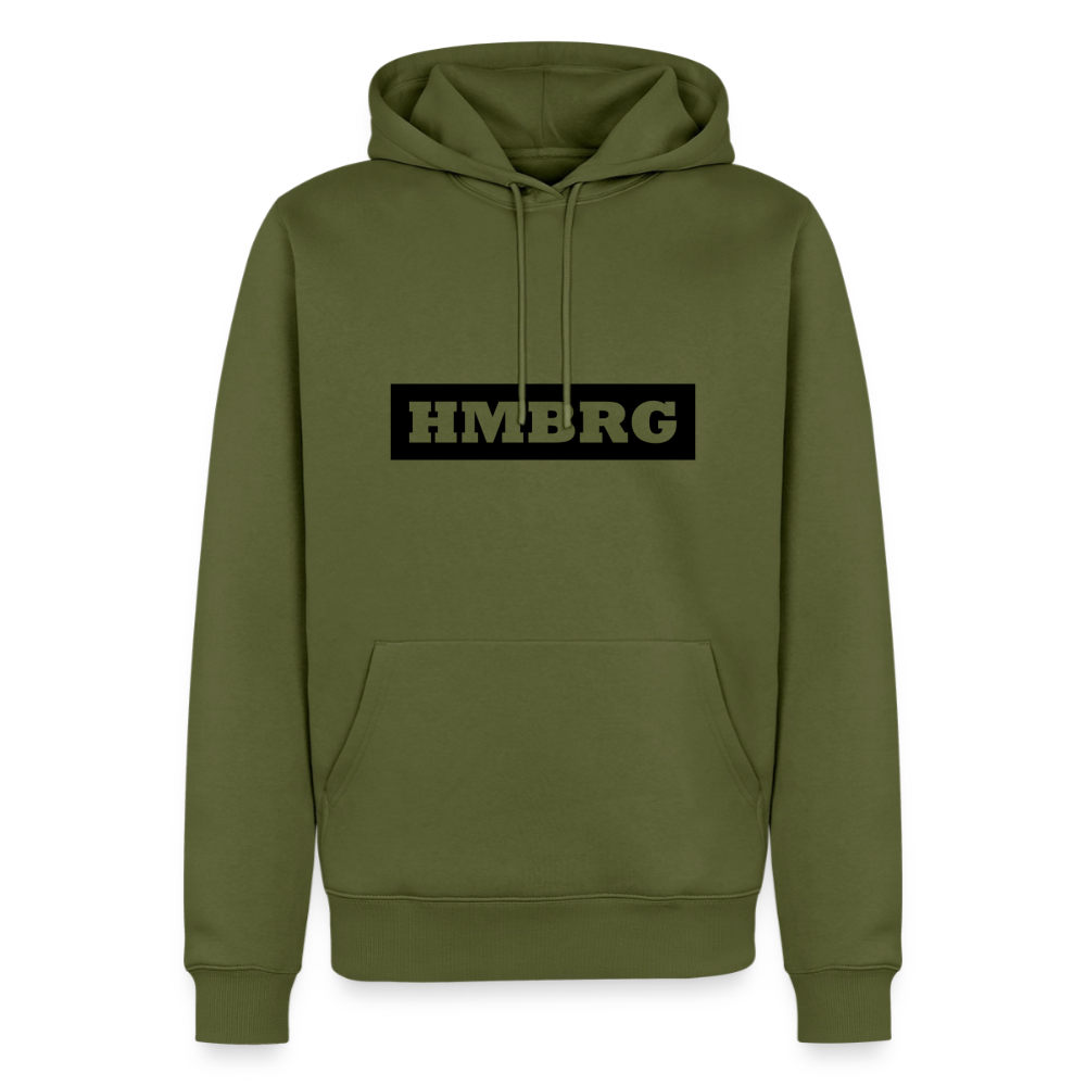 Hoodie Hamburg "HMBRG" Dark Edition - Khaki
