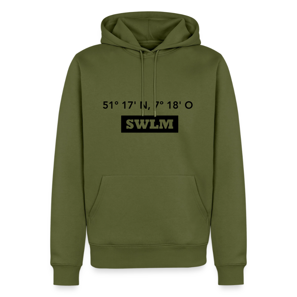 Hoodie Schwelm "SWLM GPS" Dark Edition - Khaki